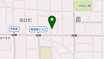 さわとふとん店の地図画像