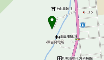 柳三千代バレエスタジオの地図画像