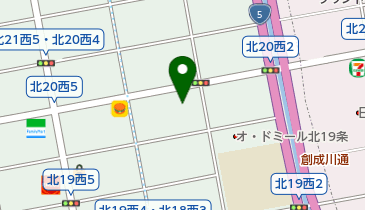 株式会社ブンカ札幌支店の地図画像