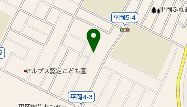 げんきっこクラブの地図画像