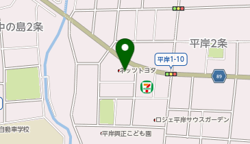 ロペシティ札幌平岸の地図画像