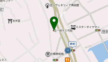 株式会社北一硝子 北一硝子総合案内の地図画像