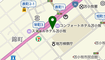 パロス保険サービス株式会社苫小牧支店の地図画像