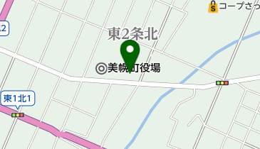 美幌町役場 保健福祉総合センターしゃきっとプラザの地図画像