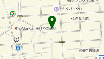 秋田ビューティアカデミーの地図画像