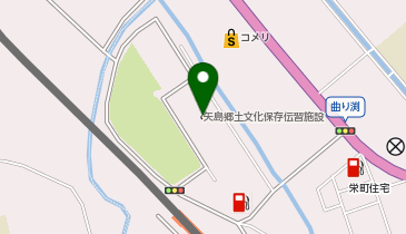 由利本荘市 日新館・矢島公民館の地図画像