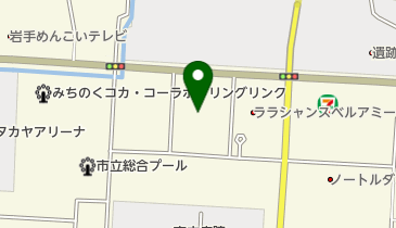 サンペット 盛岡本宮店の地図画像