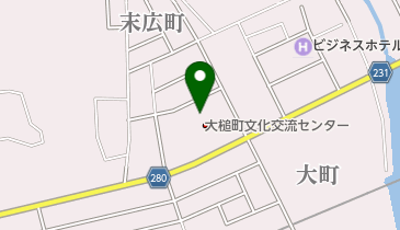 大槌町 大槌町文化交流センターおしゃっちの地図画像