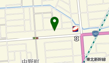 平野はり灸整骨院の地図画像