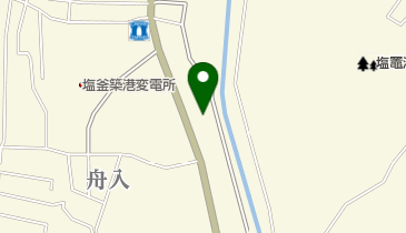 八百物屋まるしん塩釜店の地図画像