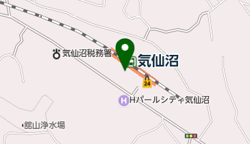 とんかつ勝子の地図画像