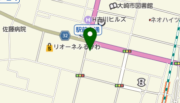 京屋呉服店の地図画像