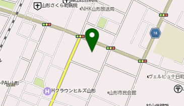 山形聖マリアこども園の地図画像