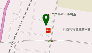 コンビニフィットネス川西店の地図画像