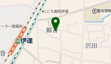伊達市役所 伊達総合支所 ファミリーパークだての地図画像