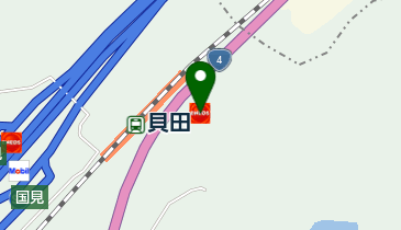 有限会社オカダ石油ガスJXTGエネルギー貝田SSの地図画像