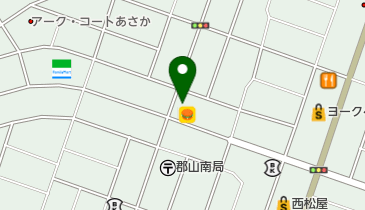 ルシエほのか郡山店の地図画像