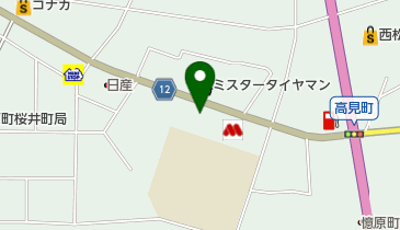 まつむら商店原町店の地図画像