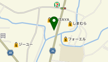 ベネシュいわき鹿島店の地図画像