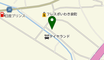 クリーニングマーティー泉下川店の地図画像