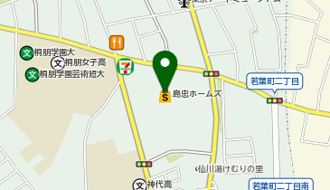 保険クリニック島忠ホームズ仙川店の地図画像