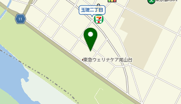 東急ウェリナケア尾山台の地図画像