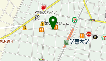 しんがー&rsquo;Sクラブ学童学芸大学校の地図画像