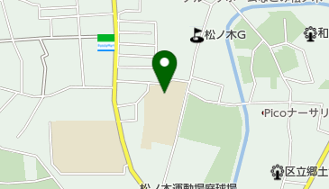 杉並区立 松ノ木小学童クラブの地図画像