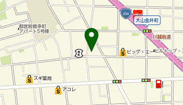 第二富士見湯の地図画像