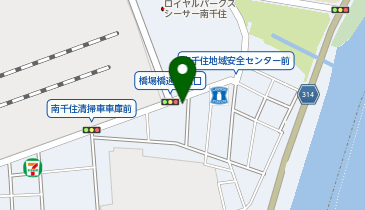 けんち石浜ガーデンの地図画像