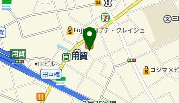 CONA用賀店の地図画像