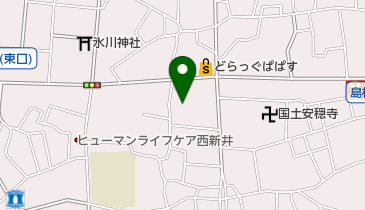 保育ルームOhana西新井園の地図画像