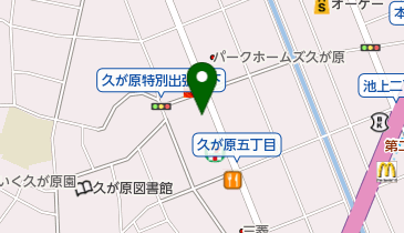 かさねや池上店の地図画像