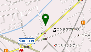 THE24GYM久米川の地図画像