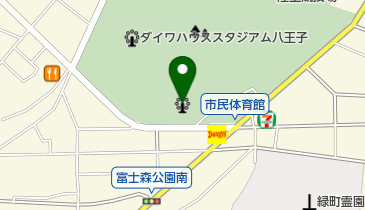 八王子市スポーツ協会(NPO法人)の地図画像