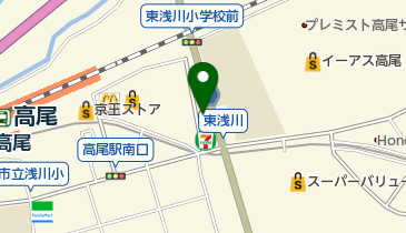 ECCベストワン高尾の地図画像