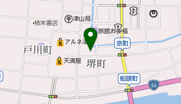 メガネのカメイの地図画像