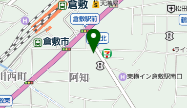 ヘアー&フェイスhashiの地図画像