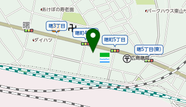 こくみん共済coop広島推進本部の地図画像