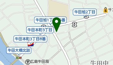 牛田本町児童クラブKCAの地図画像