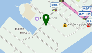 平野自動車株式会社築地店の地図画像