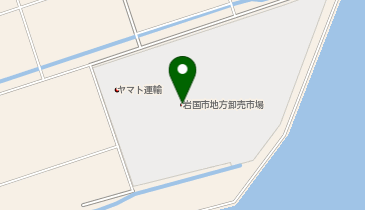 JA山口県岩国青果市場の地図画像