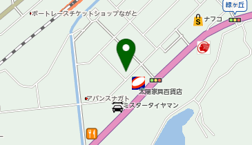 Cut1000長門店の地図画像