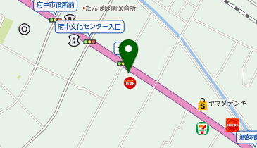 府中米穀プロパンセンター 本部の地図画像