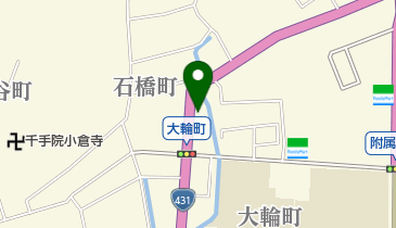 大輪町薬局の地図画像
