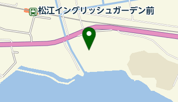 松江イングリッシュガーデンの地図画像
