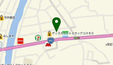 かわつ薬局の地図画像