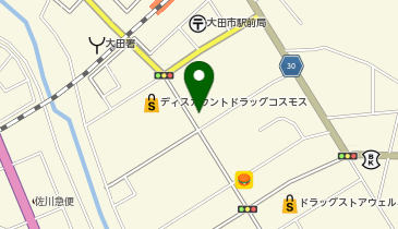 COCORO大田店の地図画像