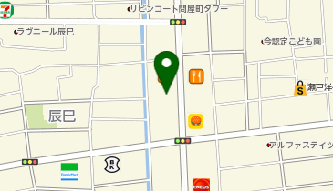 アクティブスペースみらい 辰巳店の地図画像