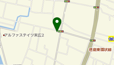 あじさいのもり 徳島東の地図画像